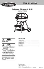 Blue Rhino UniFlame NPC2604 Owner'S Manual предпросмотр