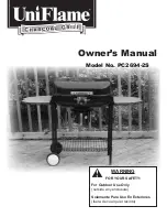 Preview for 1 page of Blue Rhino UniFlame PC2694-2S Owner'S Manual