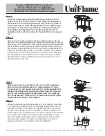 Preview for 11 page of Blue Rhino UniFlame PC2694-2S Owner'S Manual