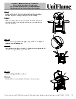 Предварительный просмотр 17 страницы Blue Rhino UniFlame PG2620 Owner'S Manual