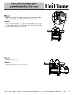 Предварительный просмотр 19 страницы Blue Rhino UniFlame PG2620 Owner'S Manual