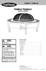 Blue Rhino UniFlame WAD506A Owner'S Manual предпросмотр