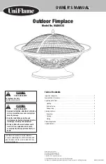 Blue Rhino UniFlame WAD653S Owner'S Manual предпросмотр