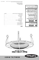 Предварительный просмотр 10 страницы Blue Rhino UniFlame WAD703W Owner'S Manual