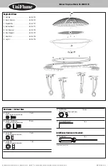 Предварительный просмотр 5 страницы Blue Rhino Uniflame WAF517A Owner'S Manual