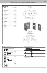 Предварительный просмотр 3 страницы Blue Rhino Uniflame WAF520A Owner'S Manual