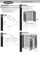 Предварительный просмотр 4 страницы Blue Rhino Uniflame WAF520A Owner'S Manual