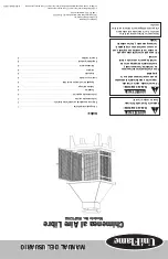 Предварительный просмотр 12 страницы Blue Rhino Uniflame WAF520A Owner'S Manual