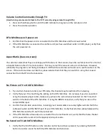 Preview for 8 page of Blue Ridge DTA Mini Box Connecting, Activating And Troubleshooting