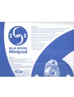 Preview for 1 page of Blue Room Minipod User Manual