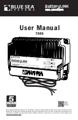 Blue Sea Systems Battery LINK 7606 User Manual preview