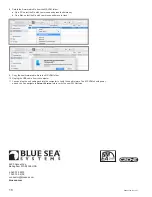 Предварительный просмотр 18 страницы Blue Sea Systems M2 Vessel Systems Monitor Instructions Manual