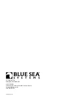 Предварительный просмотр 28 страницы Blue Sea Systems P12 7531 User Manual