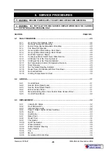 Preview for 22 page of Blue Seal 203926 Service Manual