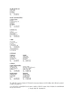 Preview for 2 page of Blue Seal Blue Seal G1100 Owner'S Manual