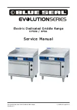 Blue Seal Evolution EP506 Service Manual предпросмотр