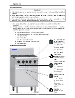 Preview for 12 page of Blue Seal Evolution G504 Installation And Operation Manual