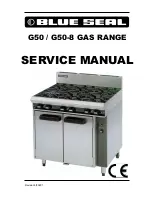 Preview for 1 page of Blue Seal Evolution G508 Service Manual