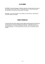 Preview for 13 page of Blue Seal Evolution G594 Installation, Operation & Service Manual