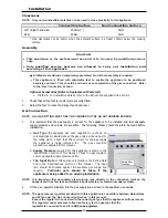 Preview for 12 page of Blue Seal Evolution GE505 Operation Manual