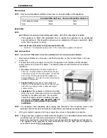 Preview for 12 page of Blue Seal Evolution GP514 Installation And Operation Manual