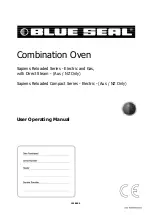 Blue Seal Sapiens Reloaded Compact Series User'S Operating Manual preview