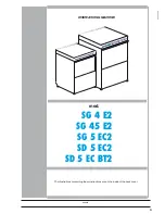 Preview for 5 page of Blue Seal SD 5 EC BT2 Instructions For Use And Maintenance Manual