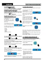 Preview for 18 page of Blue Seal SD 5 EC BT2 Instructions For Use And Maintenance Manual