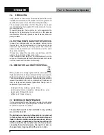 Preview for 22 page of Blue Seal SD 5 EC BT2 Instructions For Use And Maintenance Manual