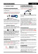 Preview for 11 page of Blue Seal SD 5EC Instructions For Use And Maintenance Manual