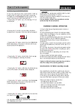 Preview for 13 page of Blue Seal SH 120 E BT Instructions For Use And Maintenance Manual