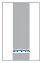 Preview for 18 page of Blue Seal SH 120 E BT Instructions For Use And Maintenance Manual