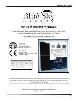 Предварительный просмотр 17 страницы Blue Sky Energy SOLAR BOOST 3024iL Installation And Operation Manual