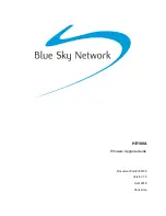 Предварительный просмотр 1 страницы Blue Sky Network HawkEye 100A Firmware Upgrade Manual