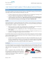 Preview for 1 page of Blue Sky Network HawkEye 7200 Troubleshooting