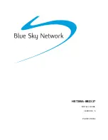 Blue Sky Network HawkEye 7200A-BB2327 Install Manual preview