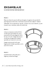 Preview for 12 page of Blue Sky Outdoor Living 2611529 Owner'S Manual