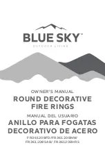 Preview for 1 page of Blue Sky Outdoor Living FR361208FD Owner'S Manual