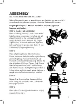 Preview for 7 page of Blue Sky Outdoor Living OFBUTTERFLY4PC Owner'S Manual