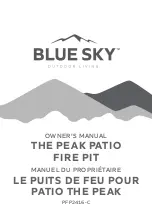 Blue Sky Outdoor Living PFP2416-C Owner'S Manual preview