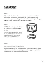 Preview for 7 page of Blue Sky Outdoor Living PFP2416 Owner'S Manual