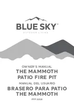 Blue Sky Outdoor Living PFP3318 Owner'S Manual preview