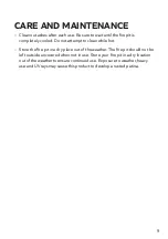 Preview for 9 page of Blue Sky Outdoor Living WBFP28SQ-OD Owner'S Manual