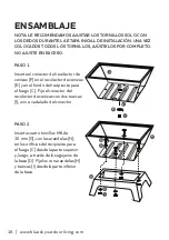 Preview for 16 page of Blue Sky Outdoor Living WBFP28SQ-OD Owner'S Manual