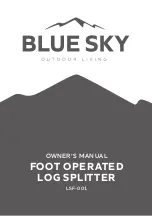 Preview for 1 page of BLUE SKY LSF-001 Owner'S Manual