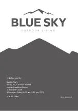 Preview for 12 page of BLUE SKY LSF-001 Owner'S Manual