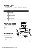 Preview for 6 page of BLUE SKY SFP22SQ-B Owner'S Manual