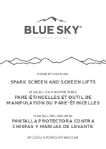 BLUE SKY SP22SQ Owner'S Manual preview