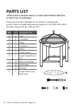 Preview for 6 page of BLUE SKY WBFP21RB Owner'S Manual