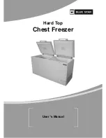 Blue Star Chest Freezer User Manual preview